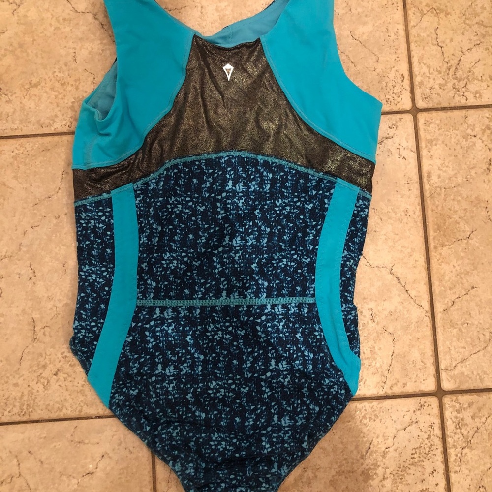 Used Blue Ivivva  Leotard Size 14